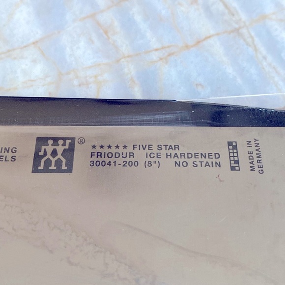 Zwilling 5 Star 8-Inch High Carbon Stainless-Steel Chef's Knife Five Stars 30041 - Picture 2 of 16